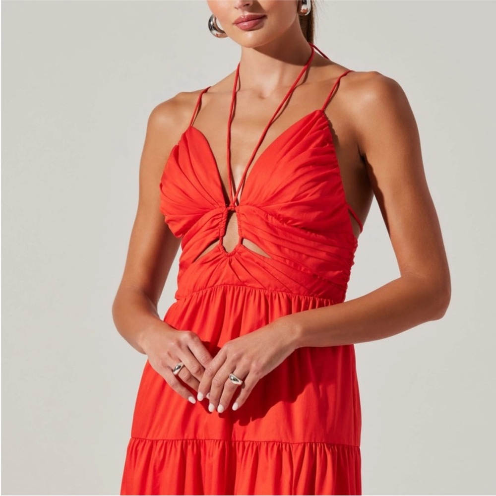 ASTR The Label Minka Maxi Dress- NWT